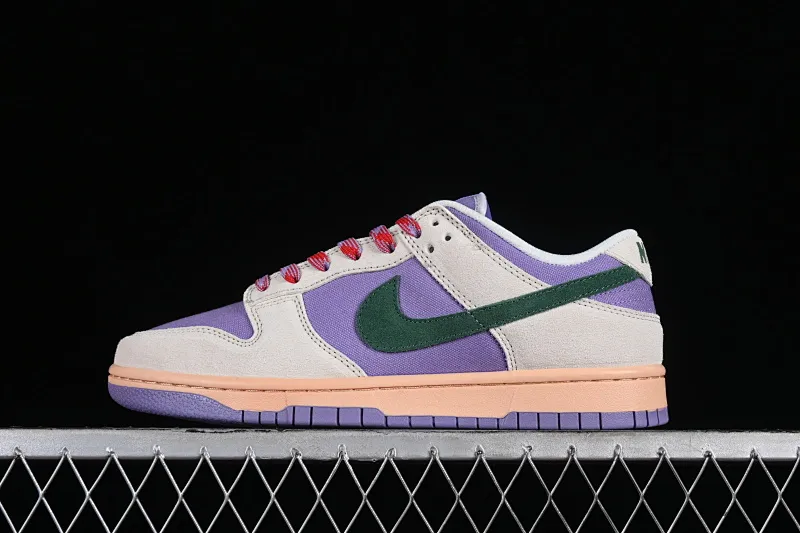 All Categories Nk SB Dunk Series Nk SB Dunk Low Low-top sneakers Nk SB Dunk Low Taro Purple Black Hook Low-top casual sports skateboard shoes HF5030-030